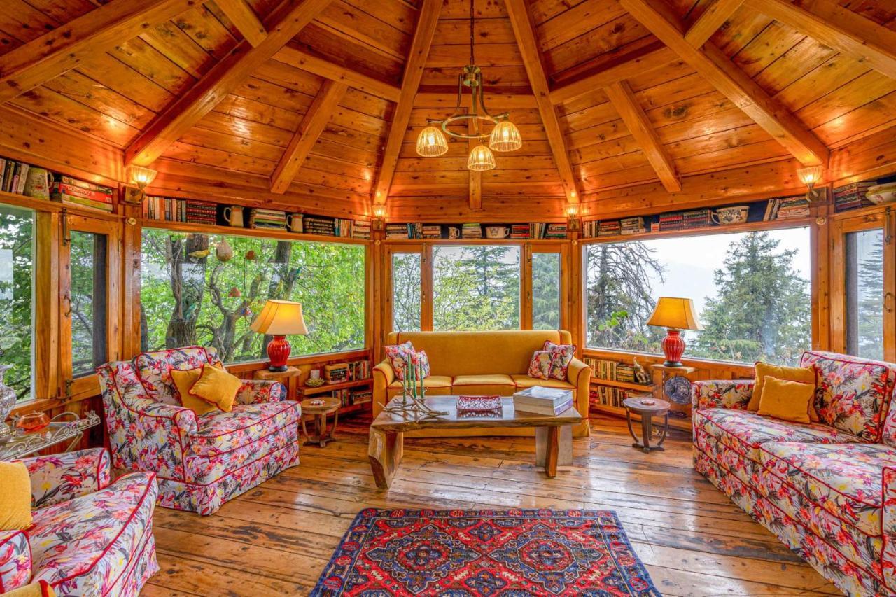 Stayvista At Violet Hill With Bonfire, Gazebo & Hill View Shimla Extérieur photo